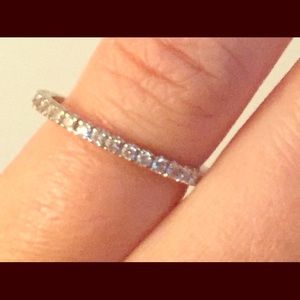 18k Gold & Diamond Eternity Band